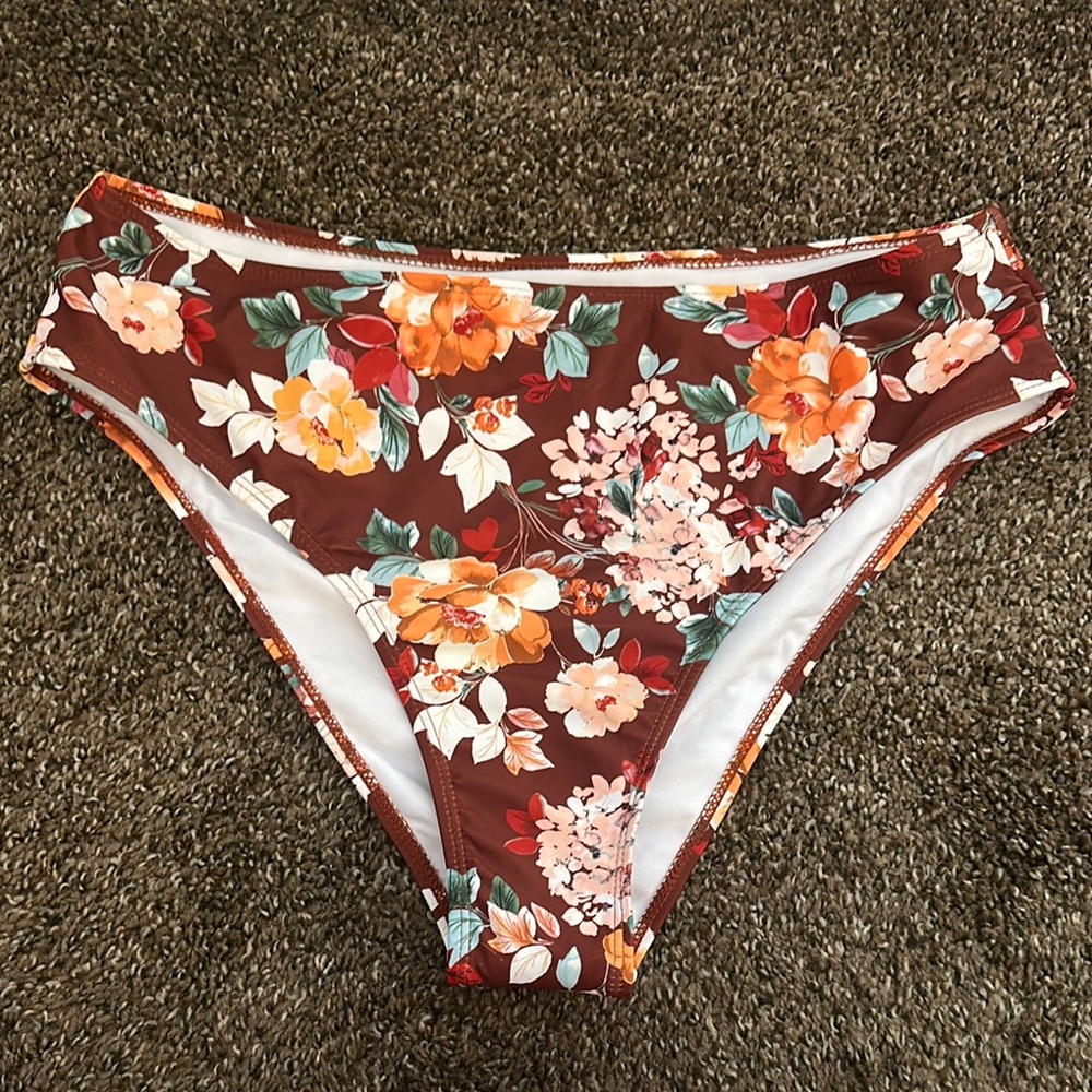 Floral Bikini Bottom